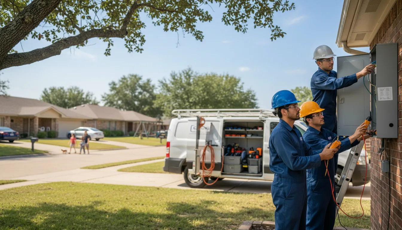 Certified electrician providing emergency electrical services in Oxford, PA